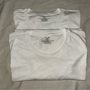 Calvin Klein Men's White T-Shirt bundle with 2